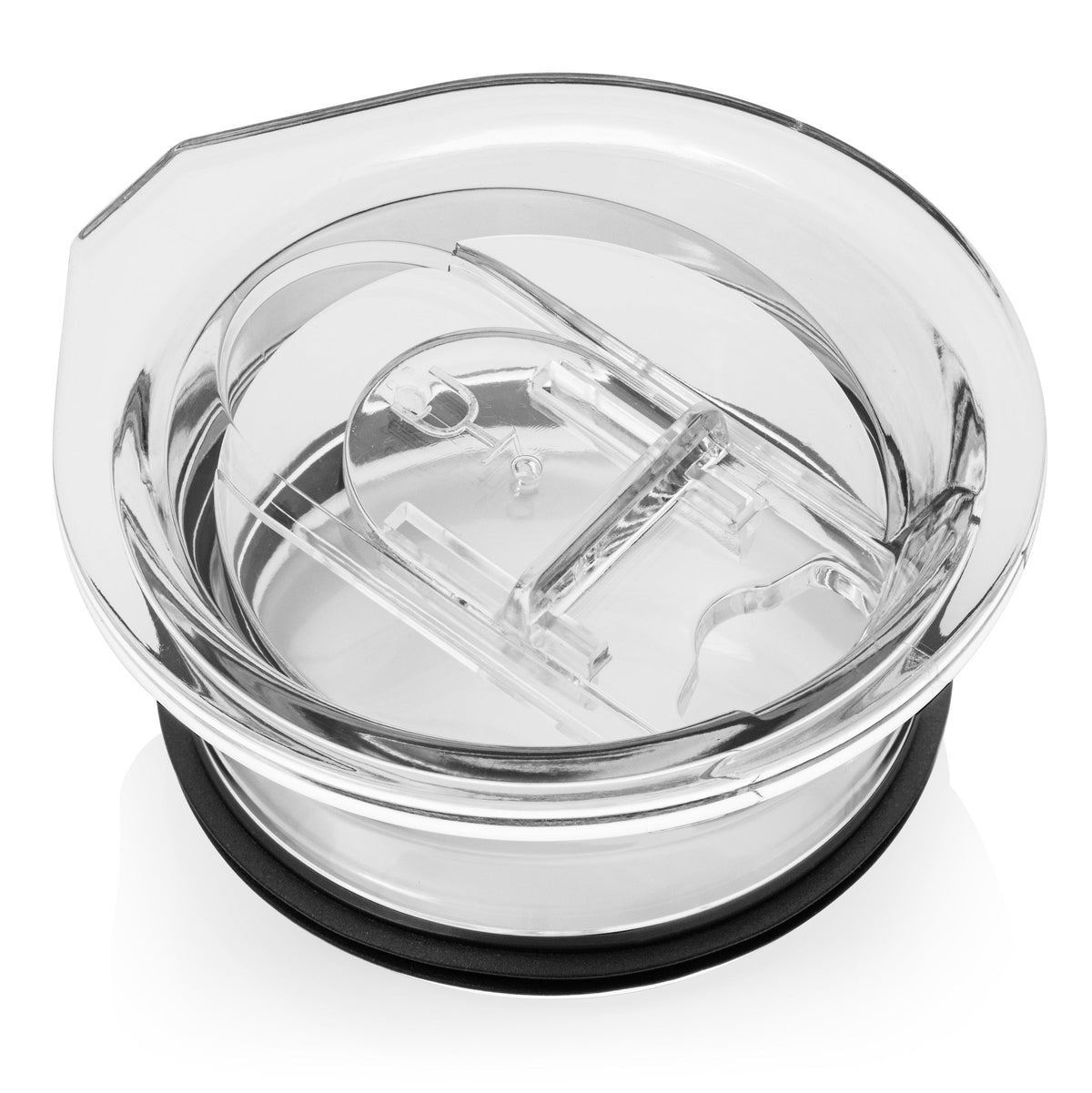 Hopsulator Slim Tumbler Lids (Clear, Black and Purple) O2
