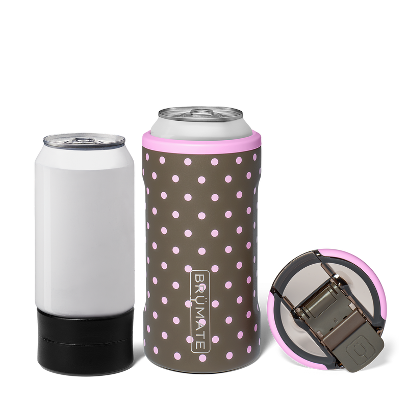 Hopsulator Trio | Mocha Dot | 12/16oz Standard Cans W5