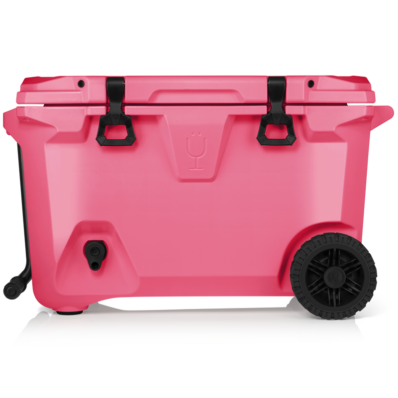 BrüTank 55-Quart Rolling Cooler | Neon Pink G2