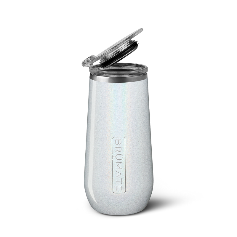 Champagne Flute | Glitter White | 12oz F4