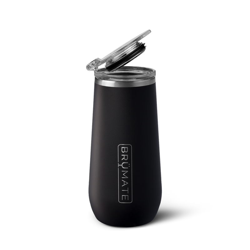 Champagne Flute | Matte Black | 12oz Y9